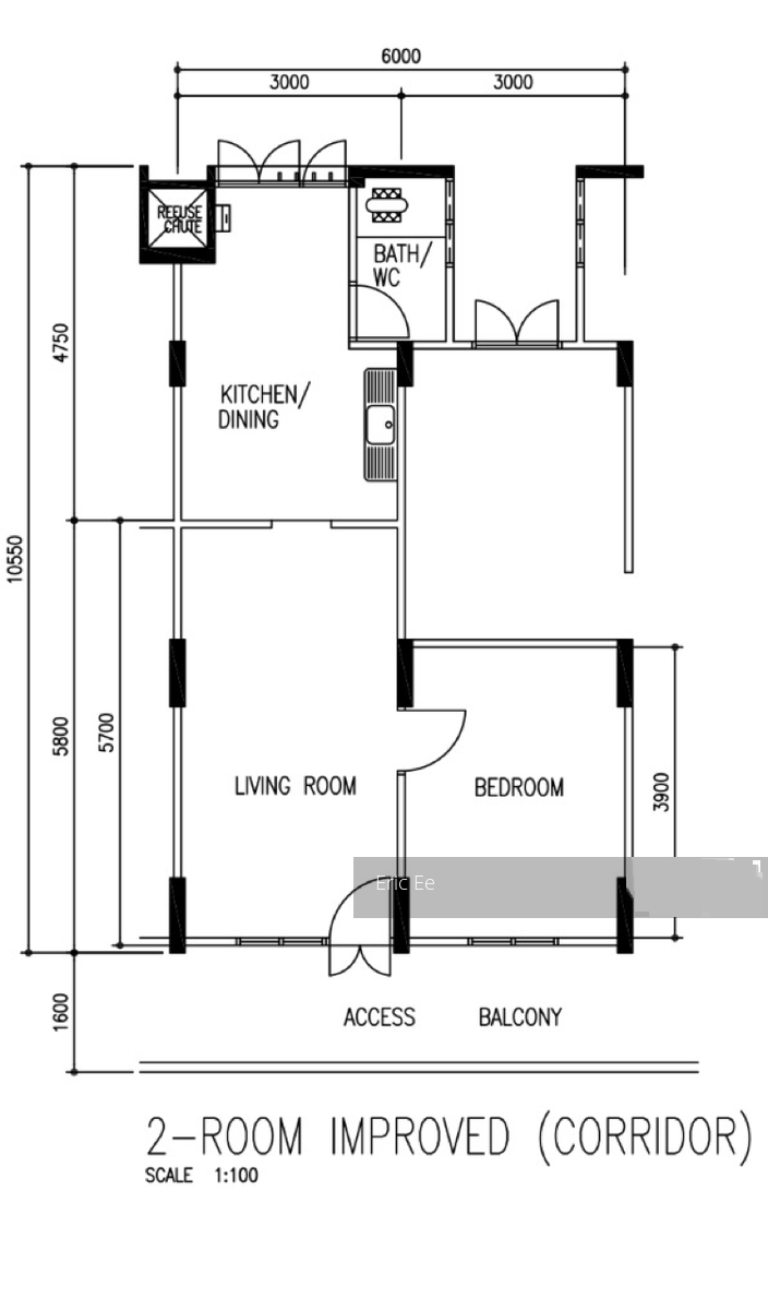 Blk 508 Ang Mo Kio Avenue 8 (Ang Mo Kio), HDB 2 Rooms #113962752